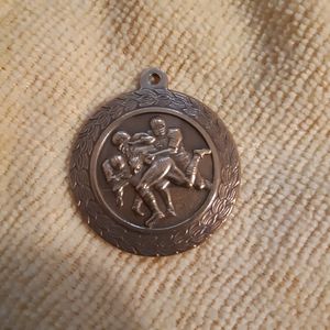 Antique Football Medalion